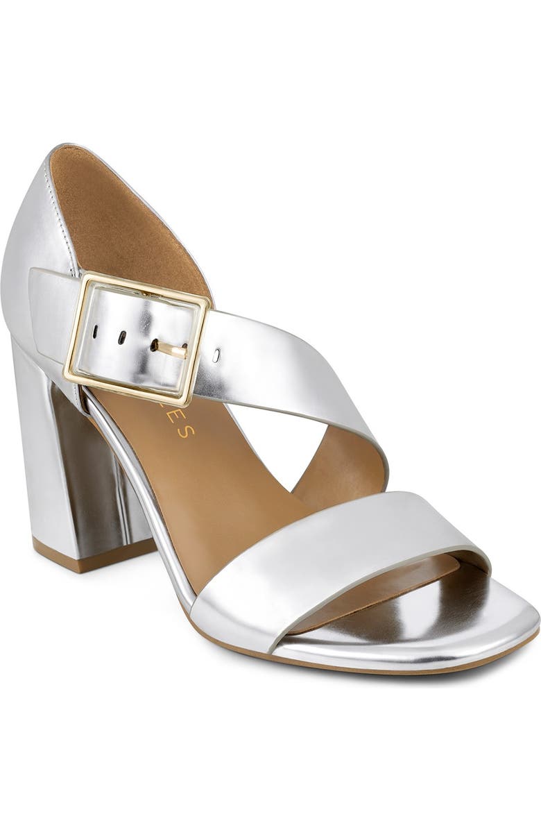 Aerosoles Lenox Buckled Block Heel Sandal, Main, color,