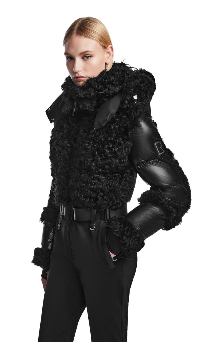 Rudsak DONATELLA WOMEN'S LUXE SKI SUIT WITH SHEARLING, Alternate, color,