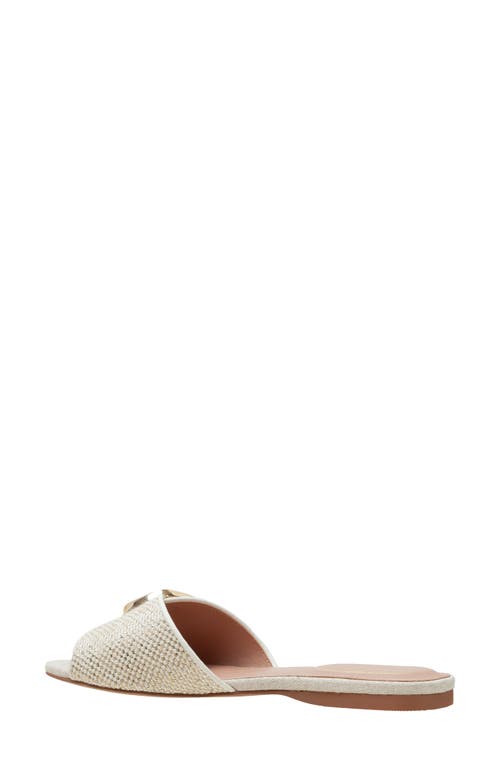 Shop Linea Paolo Leighton Slide Sandal In Natural/gold