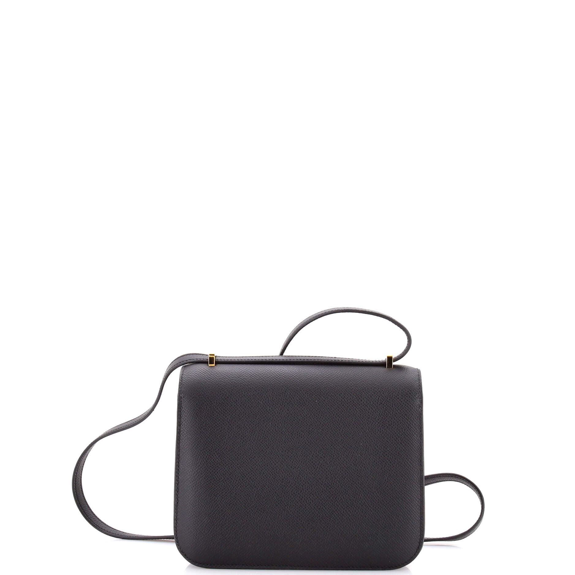 Pre-Owned Hermes Constance NM Bag Epsom 18, Alternate, color, Noir