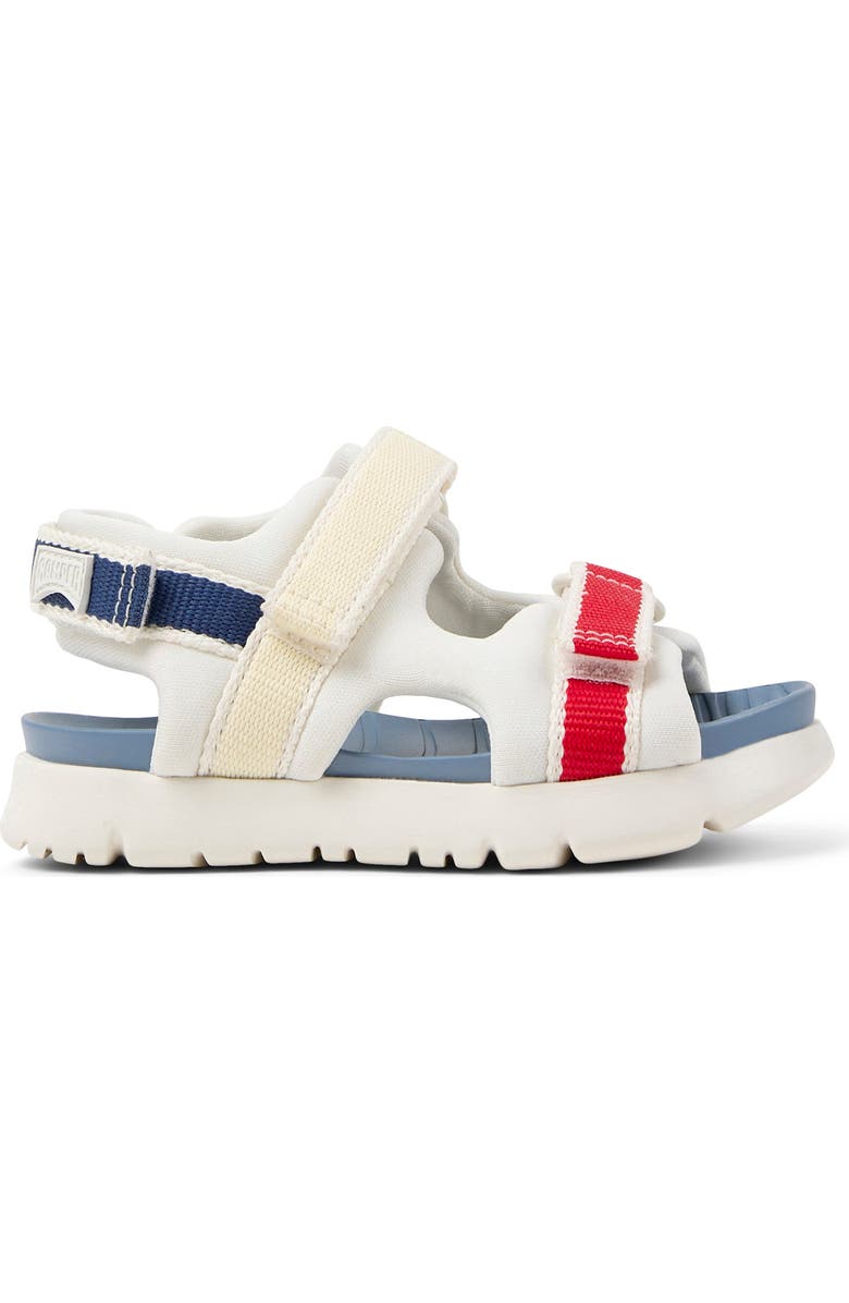 Camper Kids' Oruga Twins Sandal, Alternate, color, White Natural