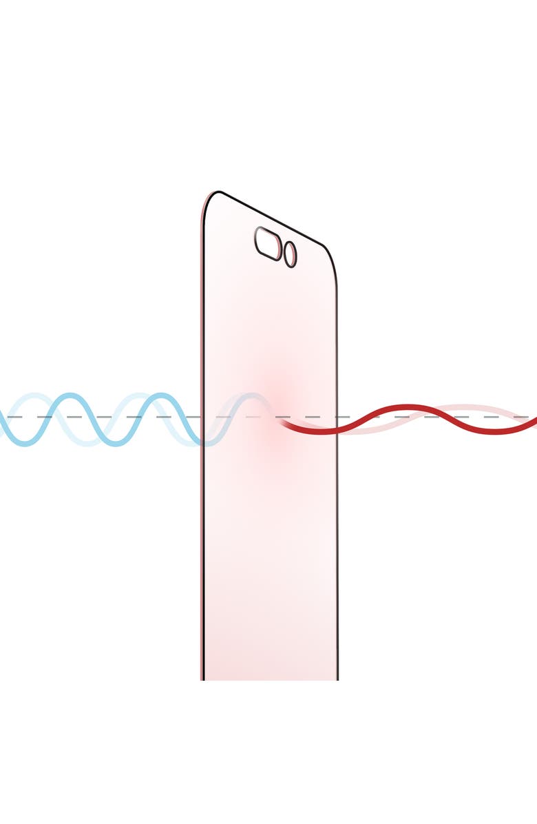 Bodyguardz Red Light Screen Protector for iPhone 15 Plus & 16 Plus, Alternate, color, 