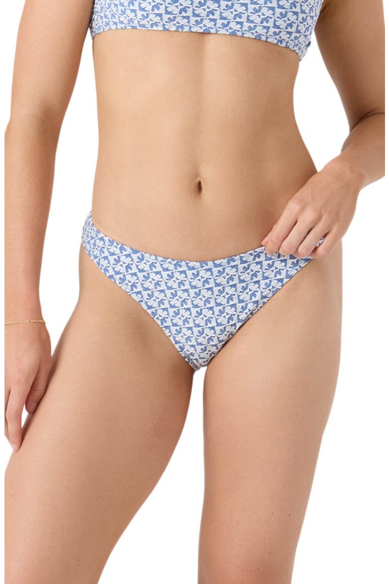 Hazy Dazy Scoop Bikini Bottoms, Main, color, BLUE