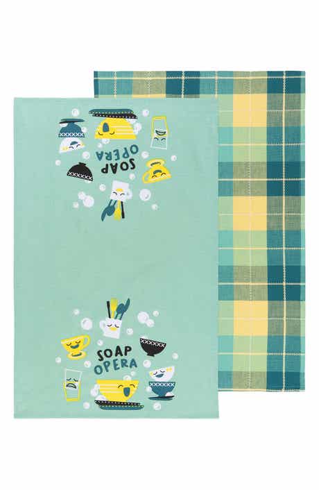 Soap Opera Set of 2 Tea Towels