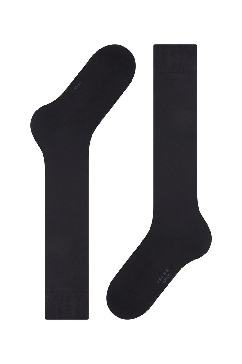 Family Knee High Socks, Alternate, color, Dark Navy