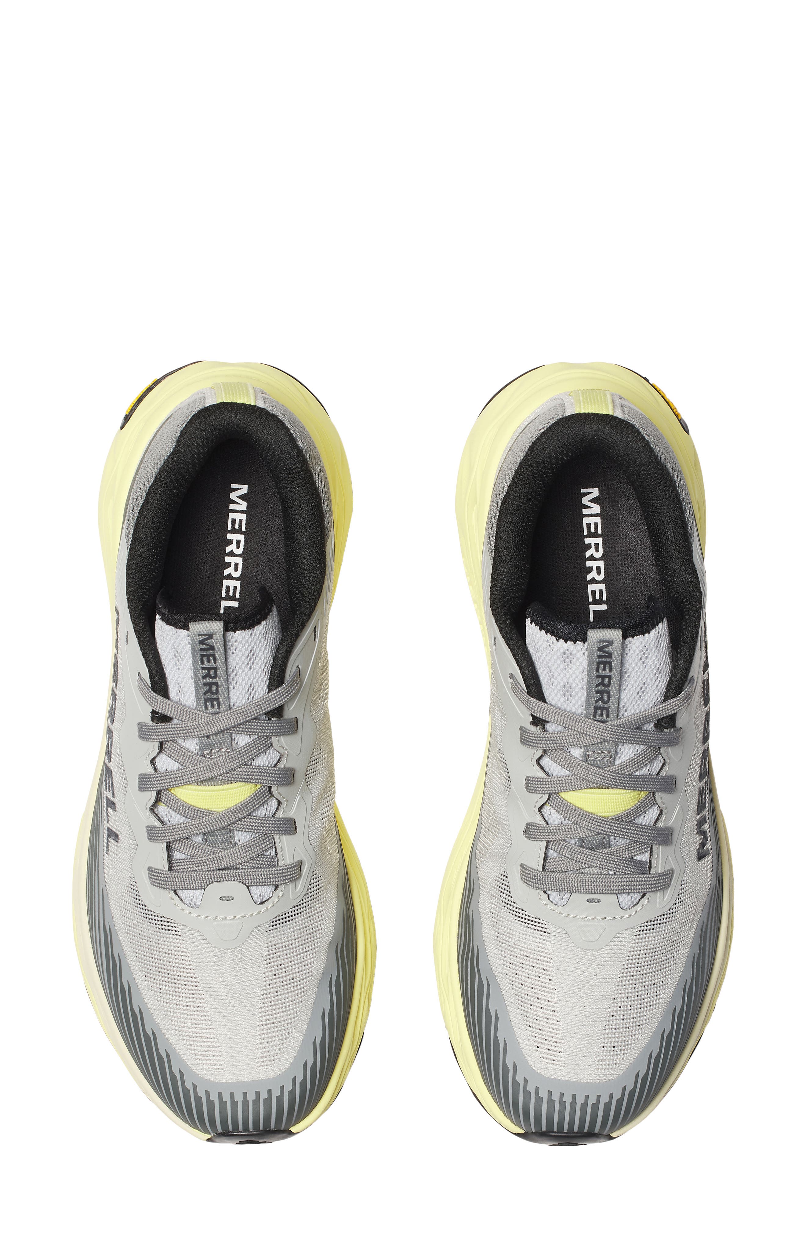 Merrell Agility Peak 6 Running Shoe, Alternate, color, Pigeon/Limone