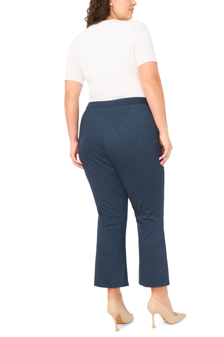 Pintuck Kick Flare Pants, Alternate, color, INDIGO NAVY