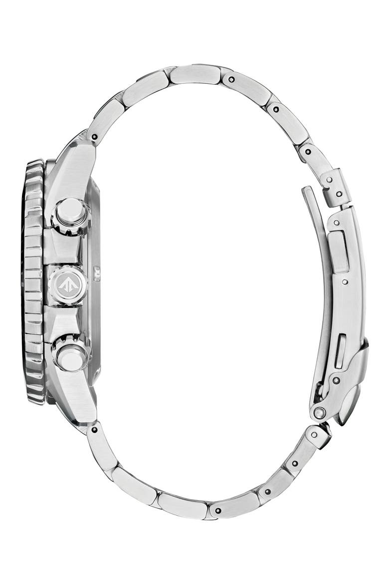 Promaster Dive Eco-Drive Bracelet Watch, 46mm, Alternate, color, BLUE/ SILVER-TONE