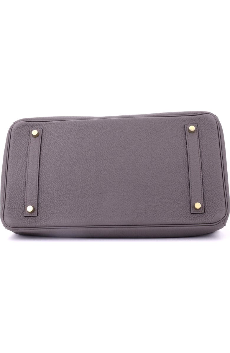 Pre-Owned Hermes Birkin Handbag Grey Togo with Gold Hardware 35, Alternate, color,