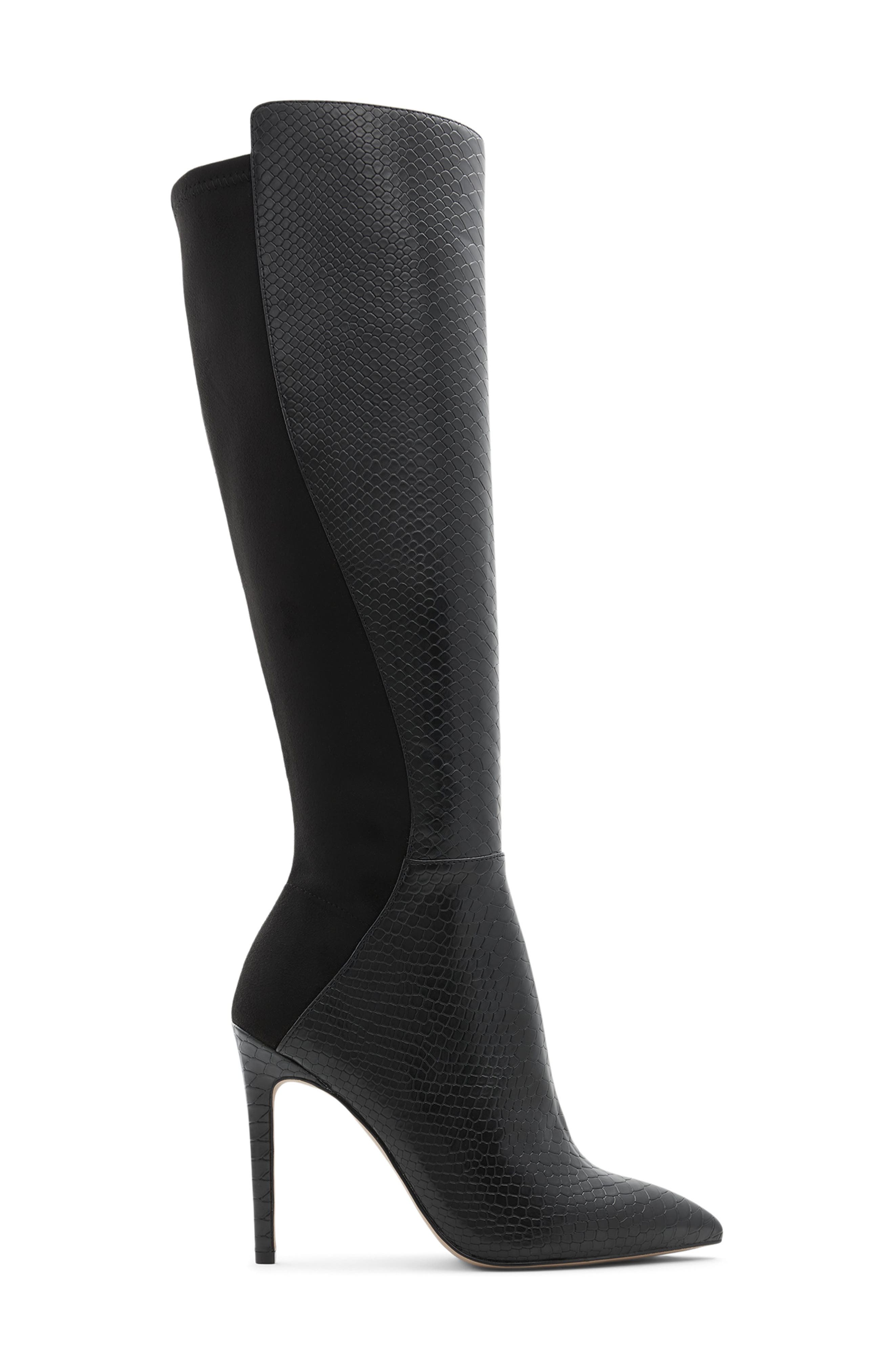 ALDO Sophialaan Tall Stiletto Boot, Alternate, color, 