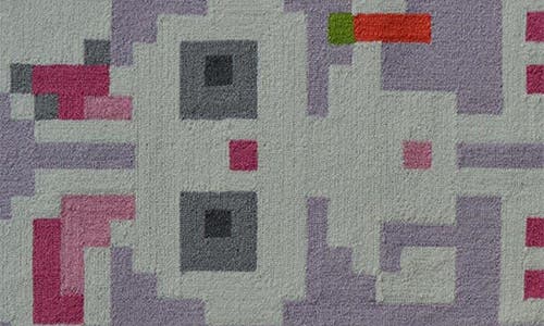 R16 Home Pixel Bunny Indoor/outdoor Doormat