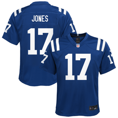 Youth Nike Daniel Jones Royal Indianapolis Colts Alternate 2 Game Jersey