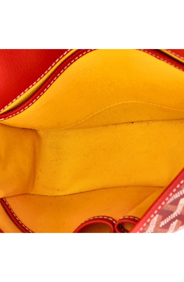 Pre-Owned Goyard Belvedere II Messenger Bag Coated Canvas PM, Alternate, color, Red