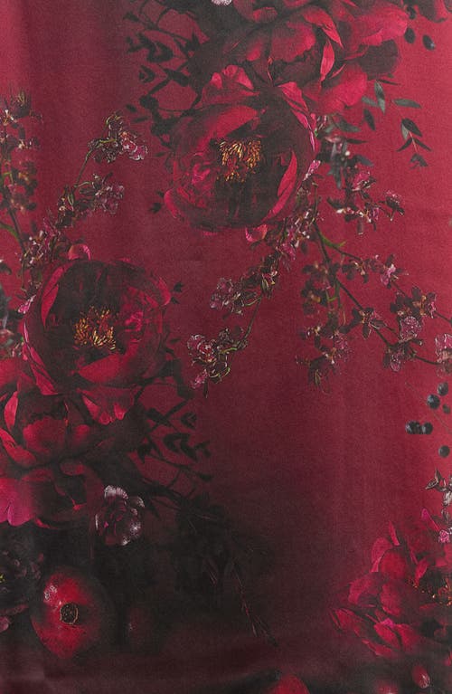 Lunya X Putnam Designs Washable Silk Short Pajamas In Red