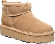 BEARPAW Kids' Retro Shorty Faux Fur Platform Boot