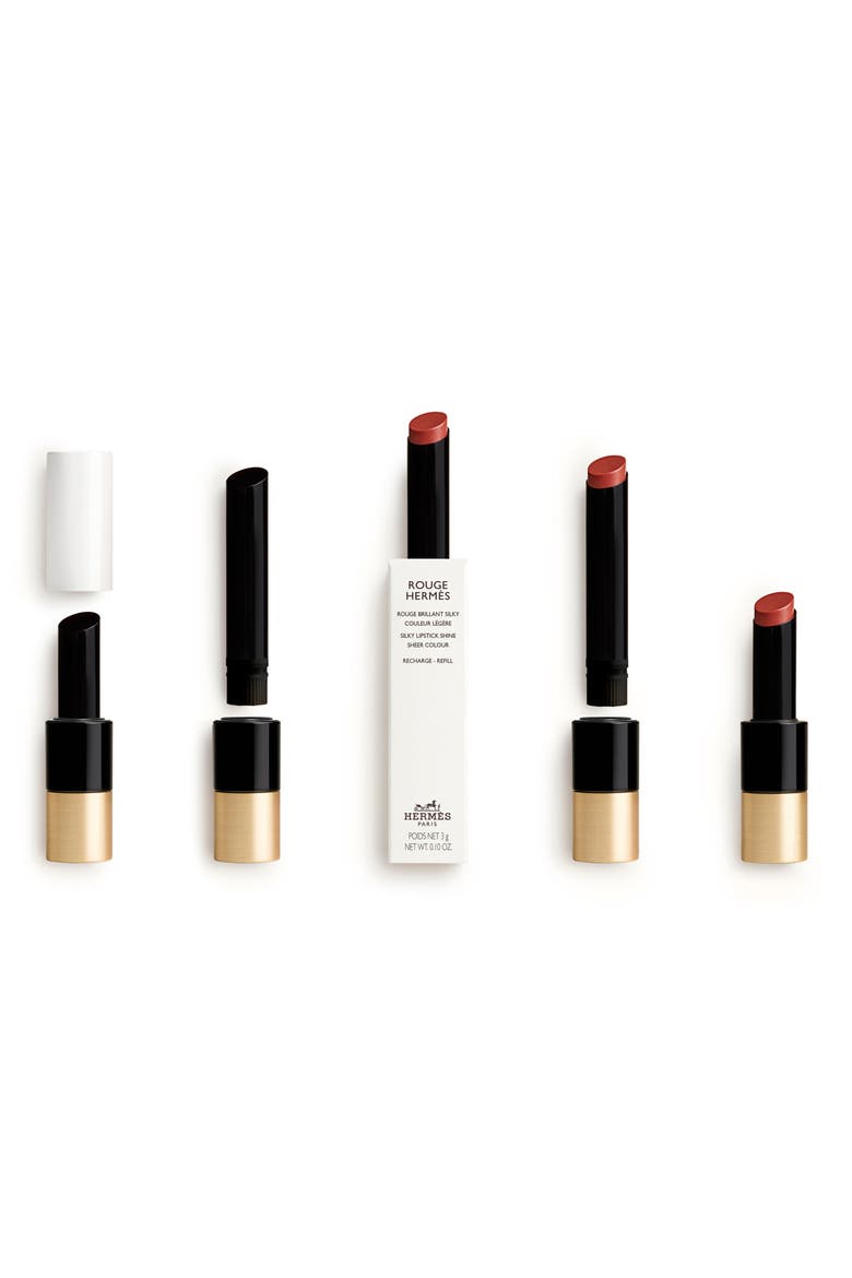 Rouge Hermès - Silky Lipstick Shine Refill, Alternate, color, 48 ROSE BOISE