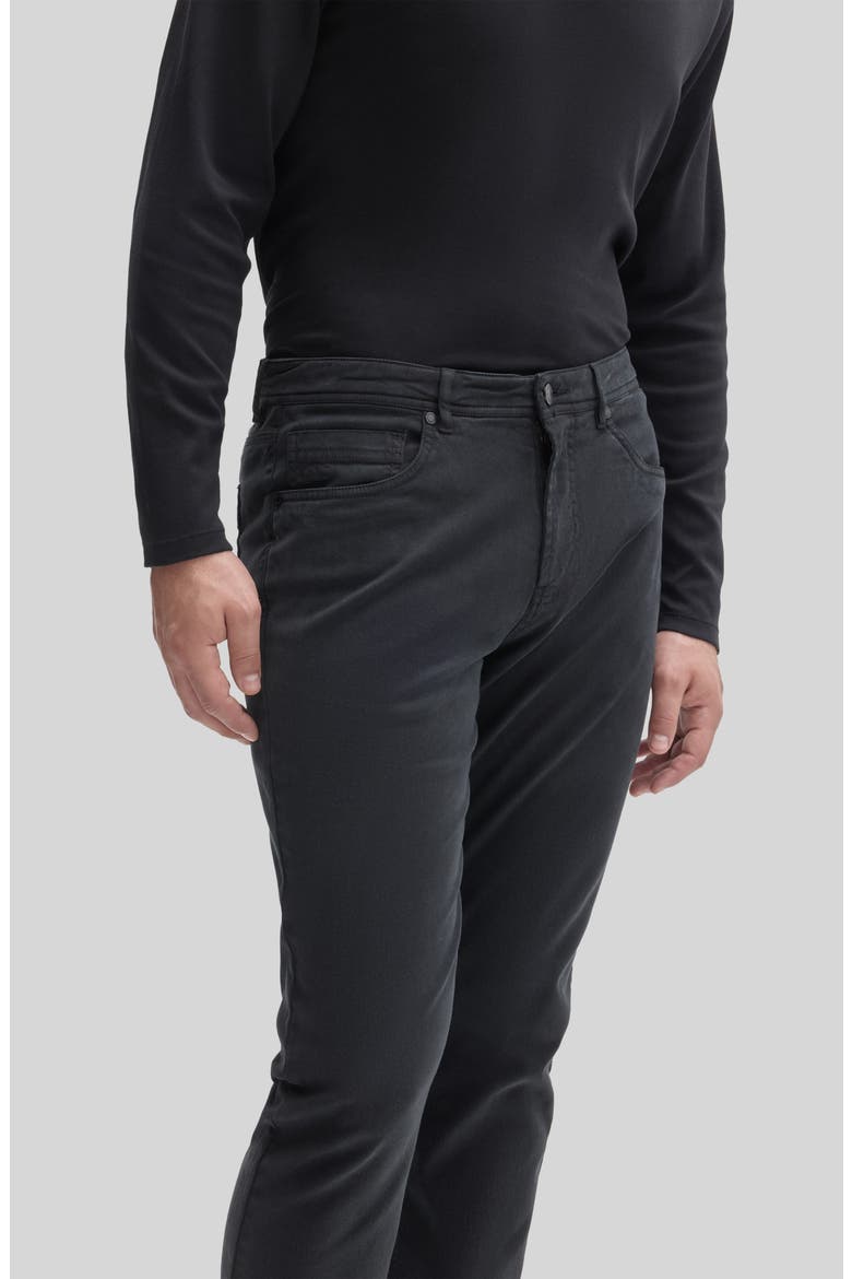 Brad Straight Leg Five Pocket Pants, Alternate, color, BLACK