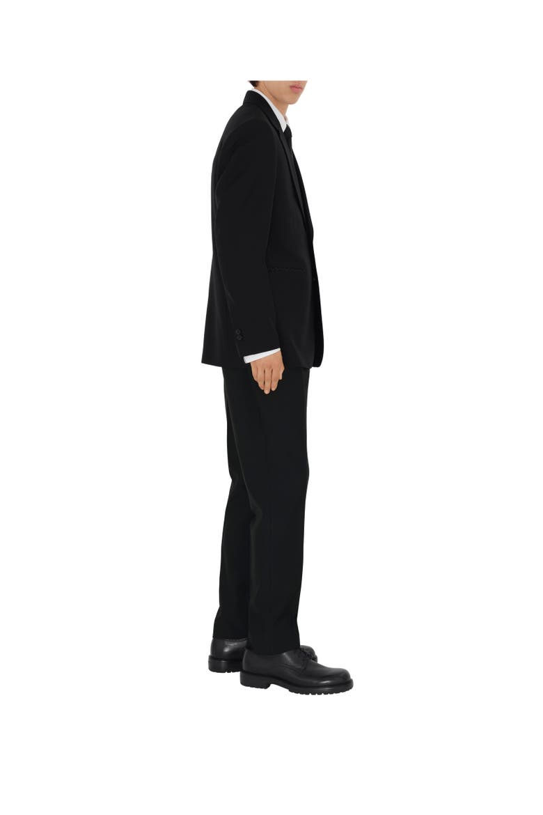 Wool Tailored Trousers, Alternate, color, Black