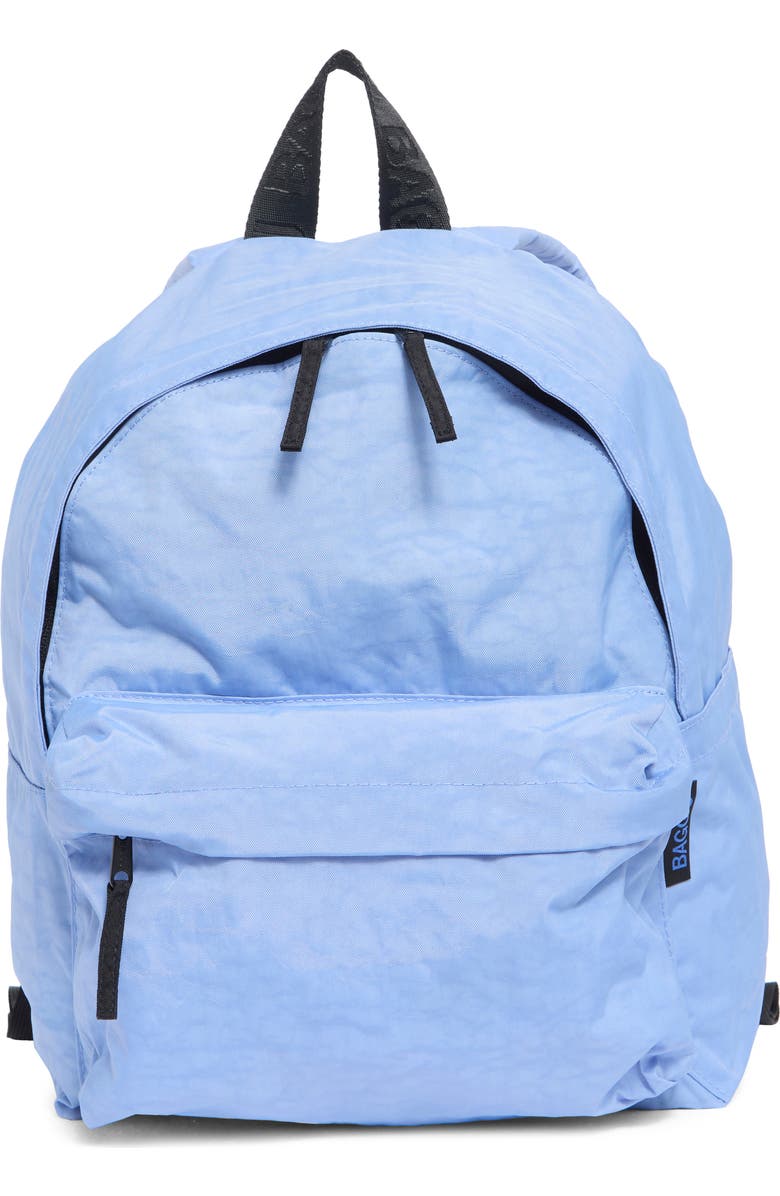 Baggu Medium Nylon Backpack, Main, color, Cornflower
