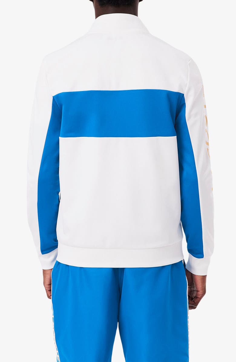 Lacoste Classic Fit Colorblock Zip Jacket, Alternate, color, 