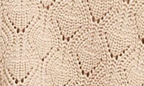 WISHLIST WISHLIST DAISY EMBROIDERED OPEN STITCH SWEATER