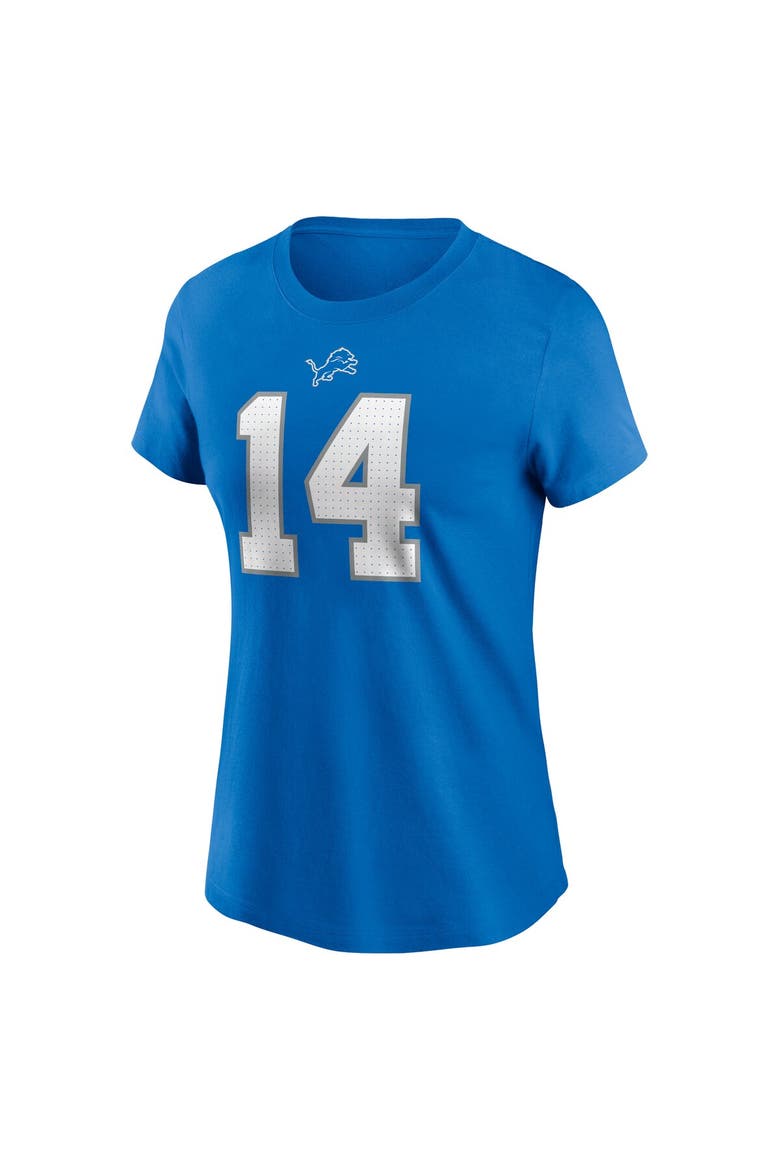 Women's Nike Amon-Ra St. Brown Blue Detroit Lions Player Name & Number T-Shirt, Alternate, color, Blue