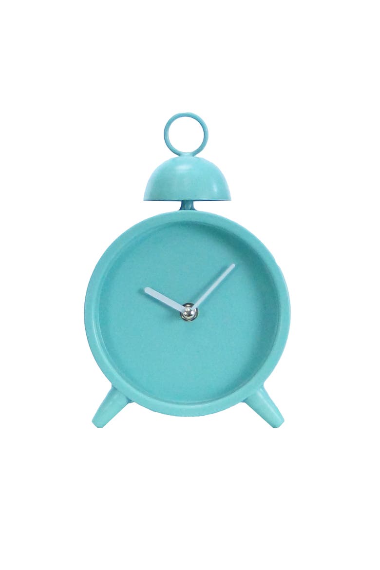 Simple Table Top Clock, Main, color, Blue