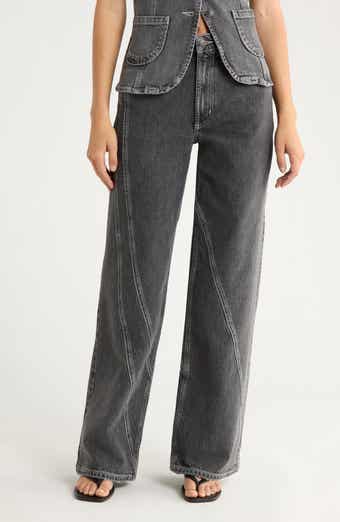 Rails Getty High Waist Twist Seam Wide Leg Jeans