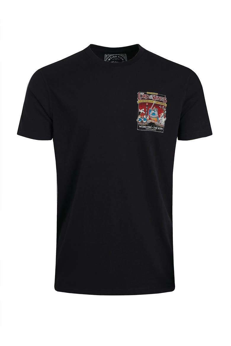 The Lord Of The Wings RSPB Artist Tee, Alternate, color, Black