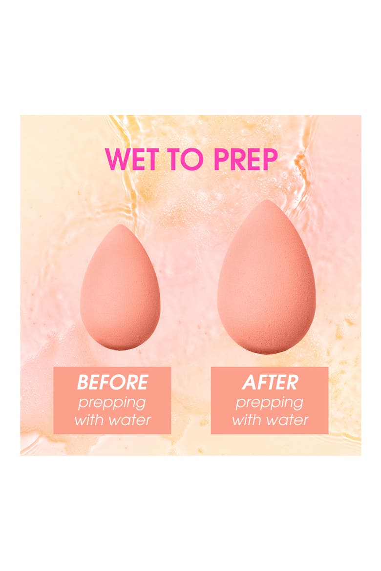 PAPAYA Makeup Sponge (Limited Edition), Alternate, color, CHEERY SOFT ORANGE HUE BLENDER