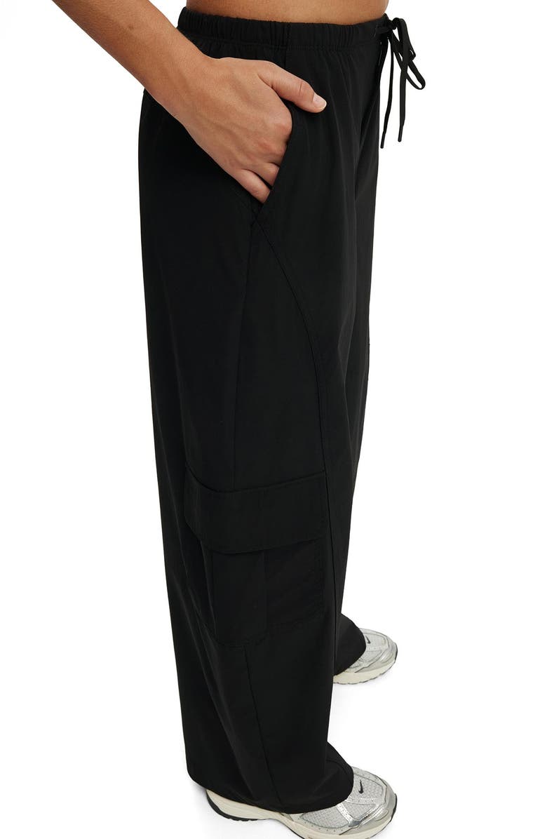 COTTON ON BODY Women's Active Woven Balloon Pant, Alternate, color, Black