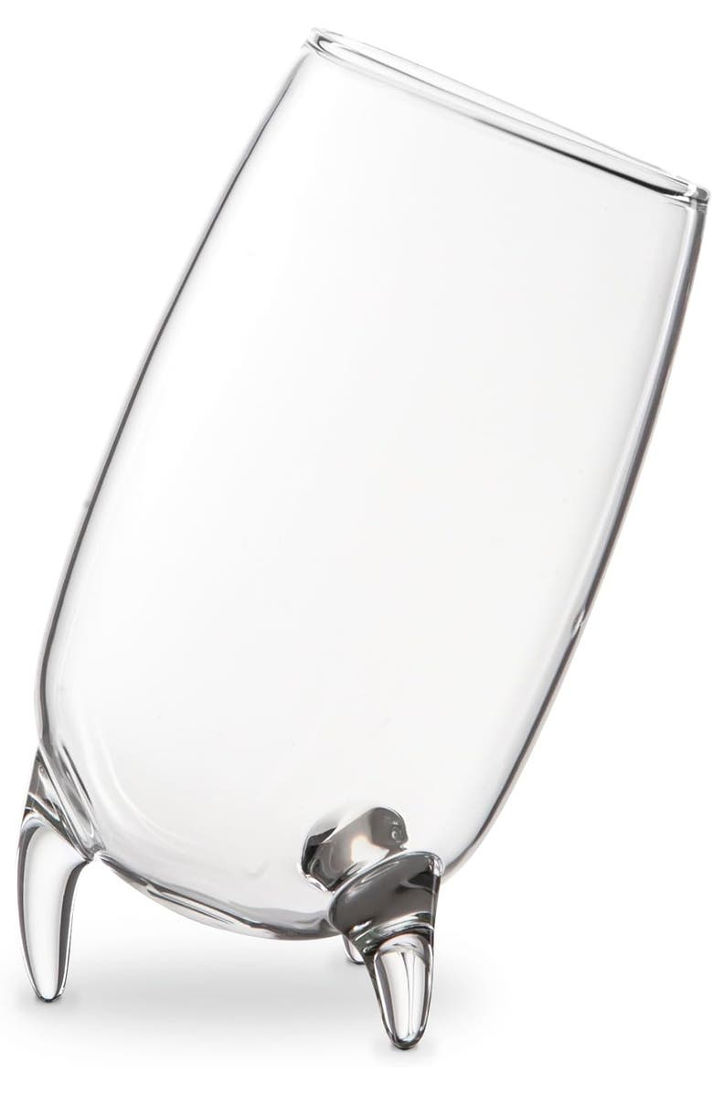 FINAL TOUCH Relax Liqueur Glasses, Set of 4, Alternate, color, Clear