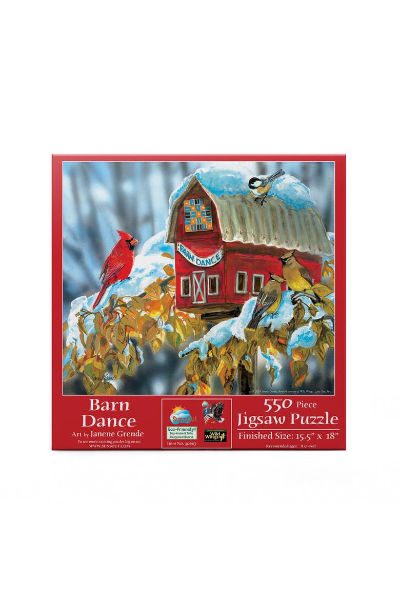 Sunsout Barn Dance 550 piece Jigsaw Puzzle for Adults, Alternate, color, Multicolor