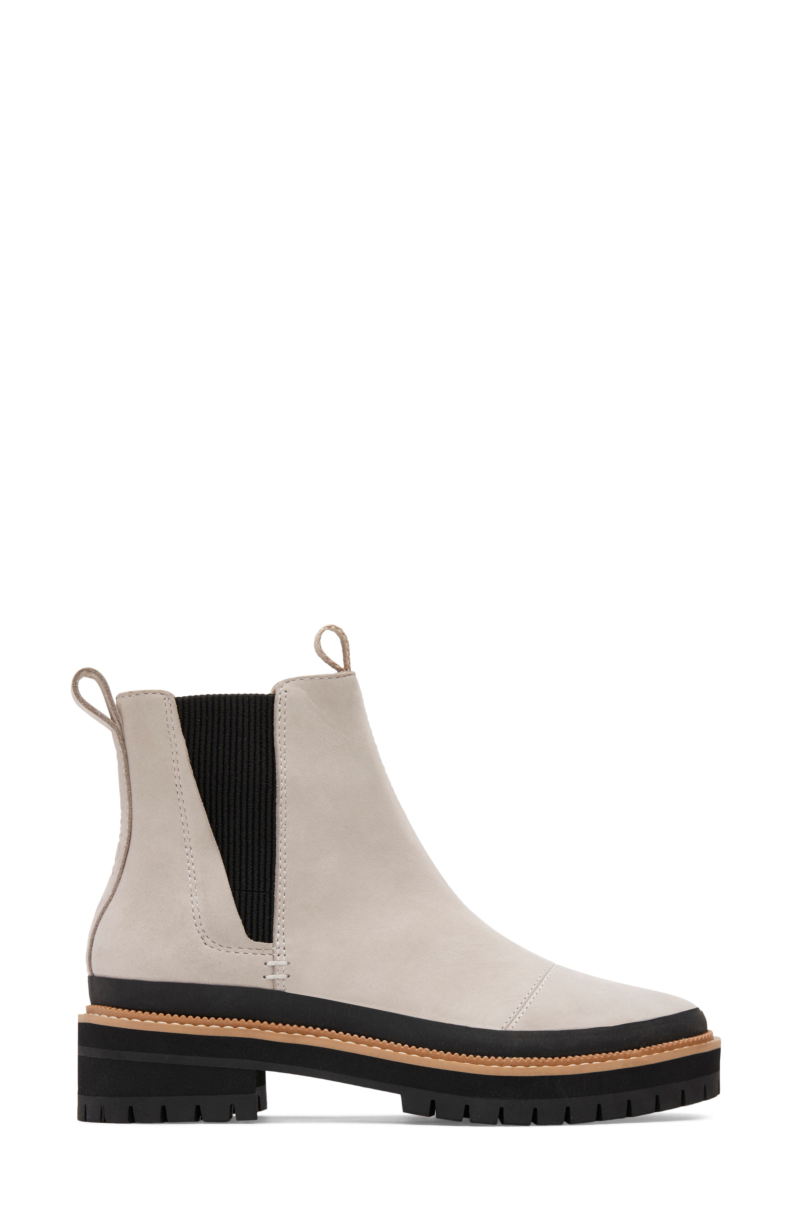 TOMS Dakota Water Resistant Chelsea Boot, Alternate, color, Natural