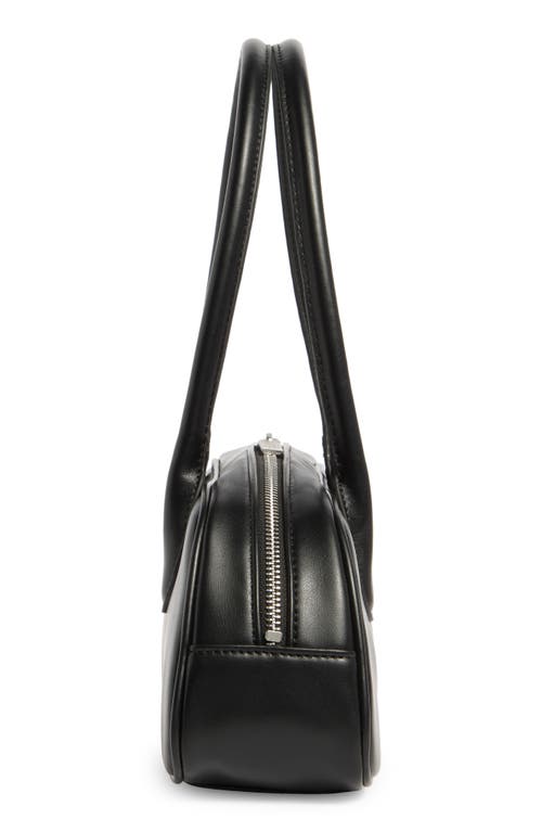 Bcbg Angled East/west Shoulder Bag In Black