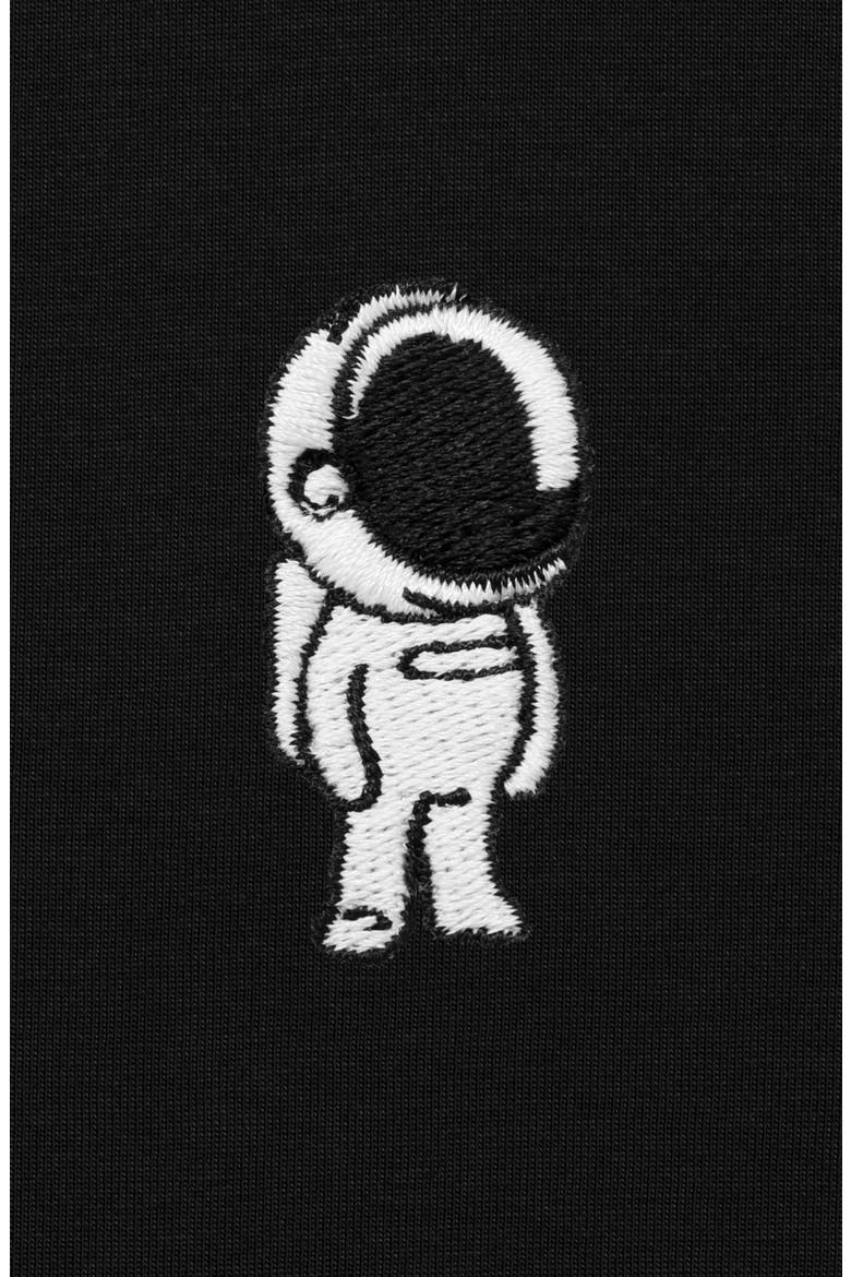 Astronaut Midweight Short Sleeve Polo Shirt, Alternate, color, Black