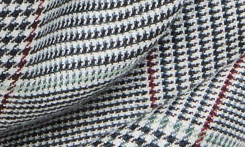 Johnstons Of Elgin Cashmere & Silk Square Scarf In Black White