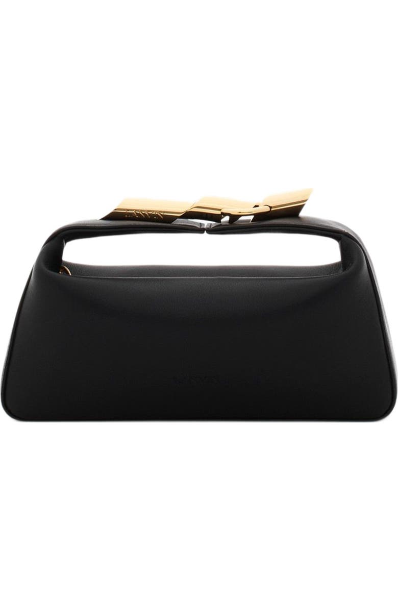 Lanvin Haute Séquence Leather Clutch Bag, Main, color,