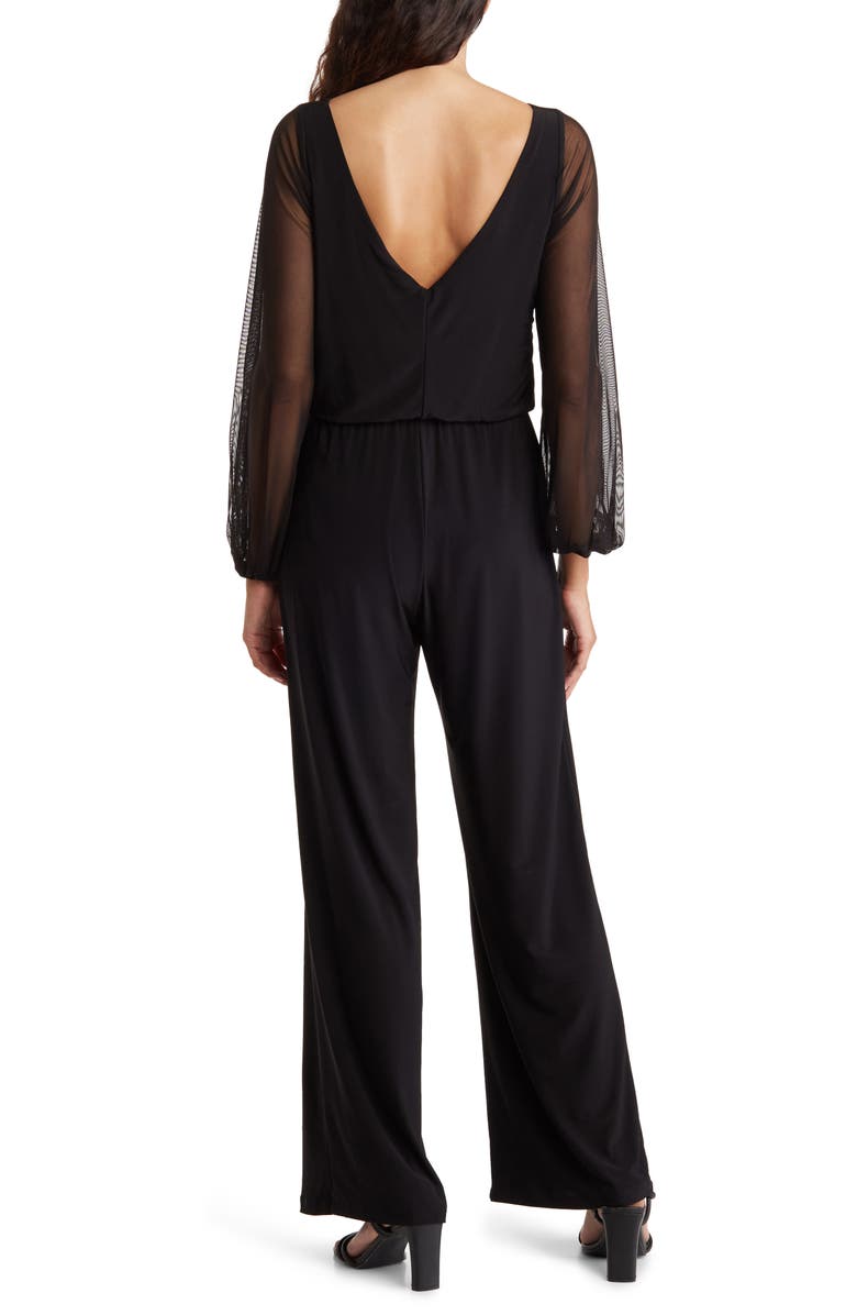 Marina Long Sleeve Blouson Jumpsuit, Alternate, color, 