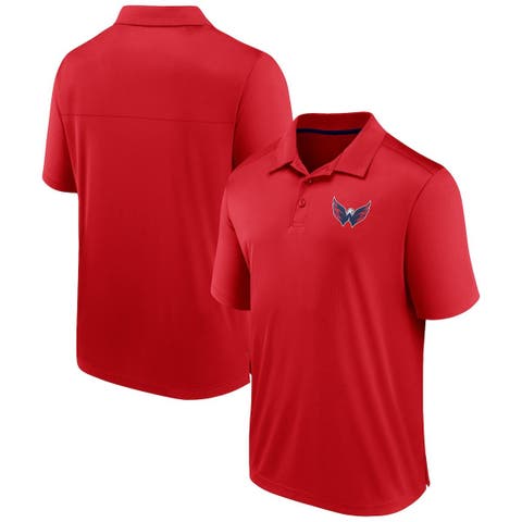 Men's Fanatics Branded Red Washington Capitals Polo