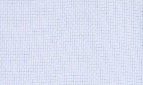 Lorenzo Uomo Trim Fit Basketweave Cotton Dress Shirt In Light Blue