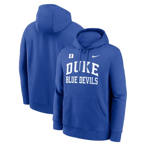 Men's Nike Royal Duke Blue Devils Primetime Arched Club Fleece Pullover Hoodie