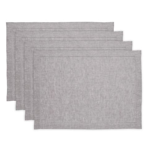 Linen Placemats - Milan, 14" x 19" Inch