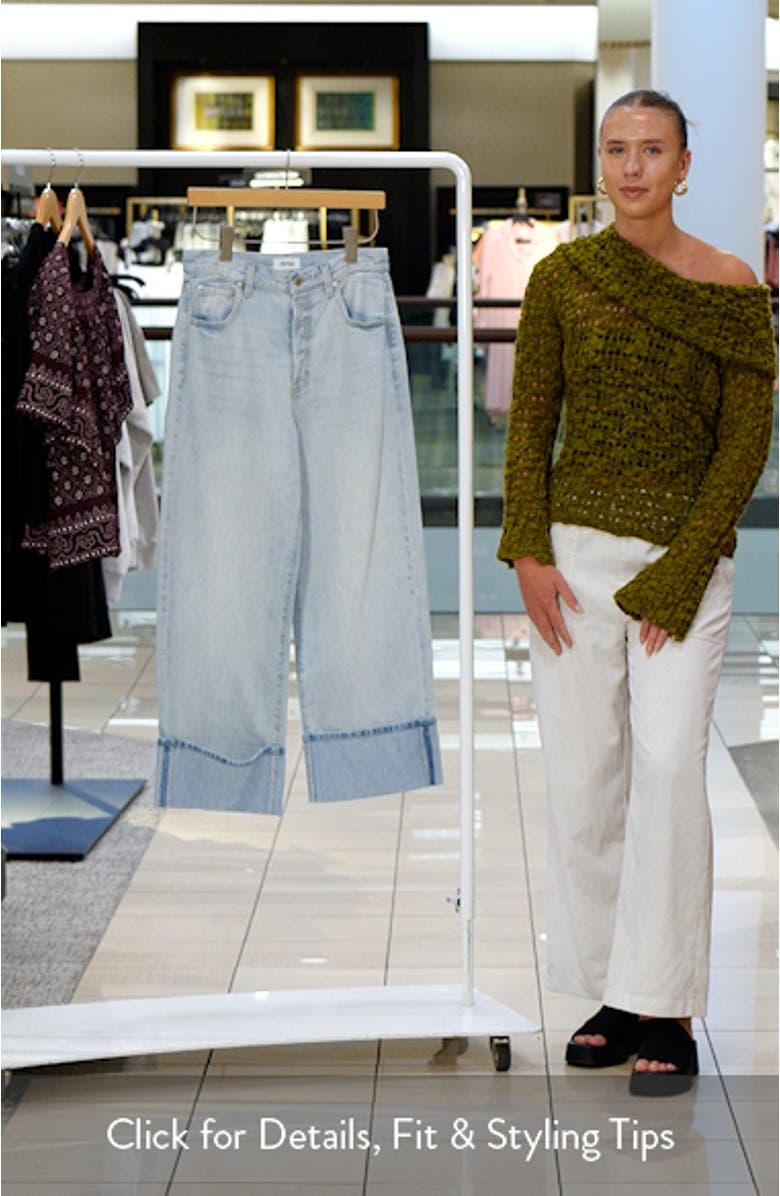 Ryder High Waist Straight Leg Jeans, sales video thumbnail