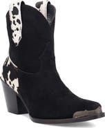 Dingo Texas Charm Genuine Calf Hair Bootie