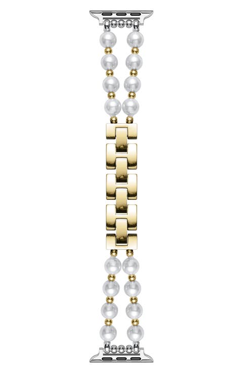 Sheridan Faux Pearl Apple Watch® Watchband
