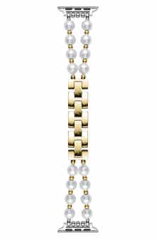 Posh Tech Sheridan Faux Pearl Apple Watch® Watchband