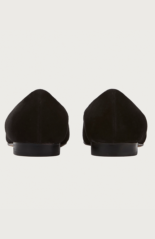 Andrea Carrano Shoes Baby Ballet Flat In Black