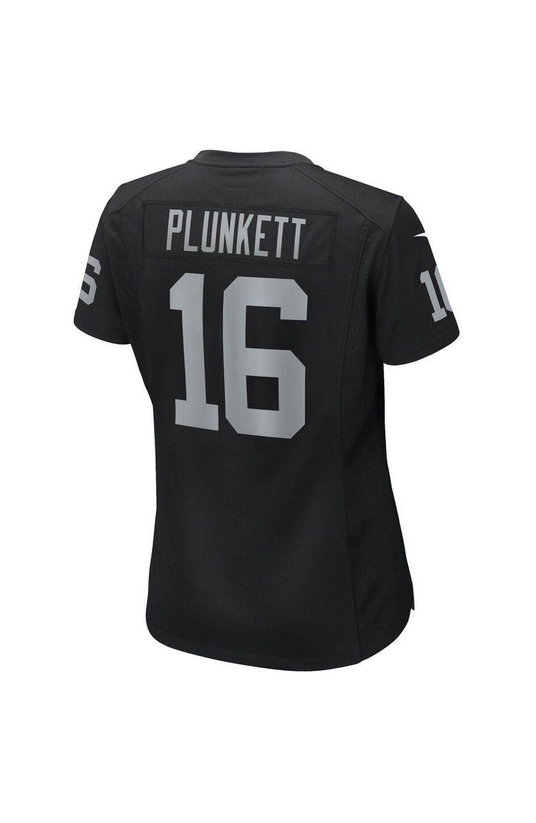 Nike Women's Nike Jim Plunkett Black Las Vegas Raiders Game Retired Player Jersey, Alternate, color, 