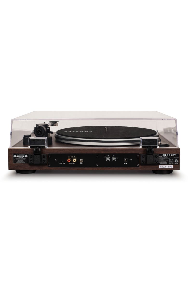 Crosley Radio C8 Turntable, Alternate, color, Brown